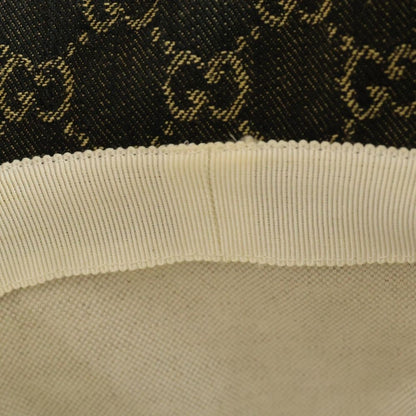 Gucci GG Canvas Denim Bucket Hat Hat Black 576371 3haf8
