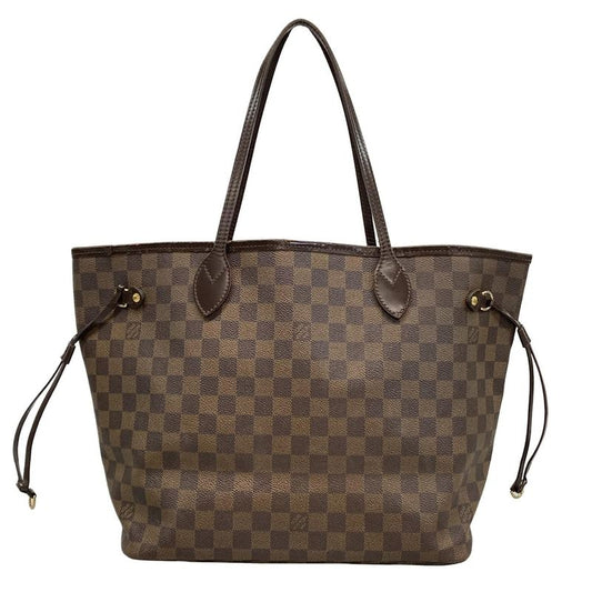 Louis Vuitton Damier Neverfull MM N51105 Ebène Tote Bag