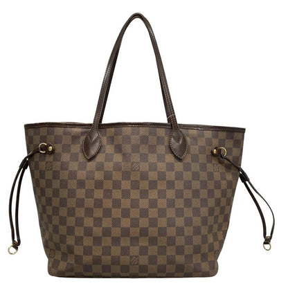 Louis Vuitton Damier Neverfull MM N51105 Ebène Tote Bag