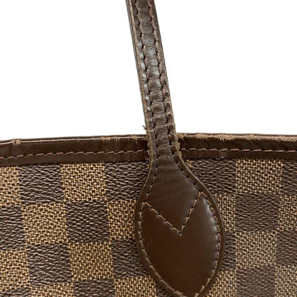 Louis Vuitton Damier Neverfull MM N51105 Ebène Tote Bag