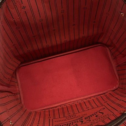 Louis Vuitton Damier Neverfull MM N51105 Ebène Tote Bag