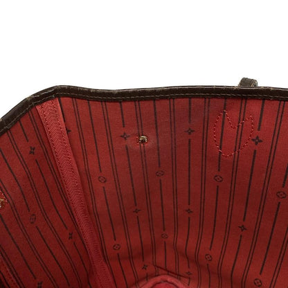 Louis Vuitton Damier Neverfull MM N51105 Ebène Tote Bag