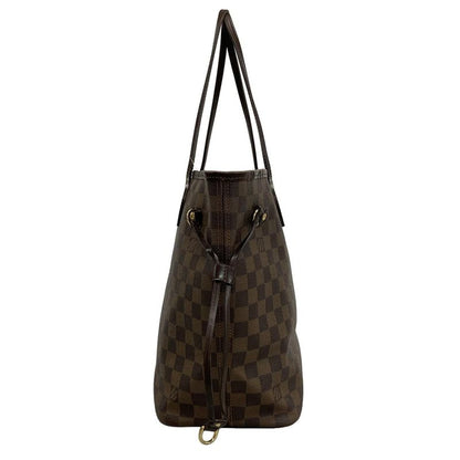 Louis Vuitton Damier Neverfull MM N51105 Ebène Tote Bag