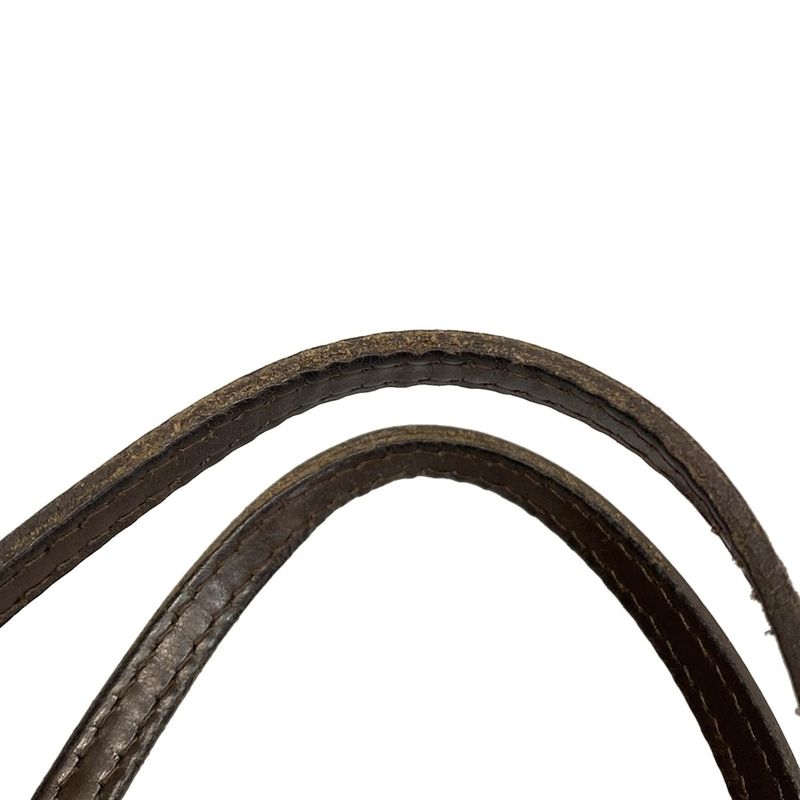 Louis Vuitton Damier Neverfull MM N51105 Ebène Tote Bag