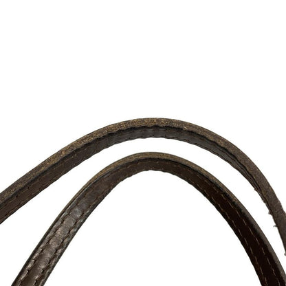 Louis Vuitton Damier Neverfull MM N51105 Ebène Tote Bag