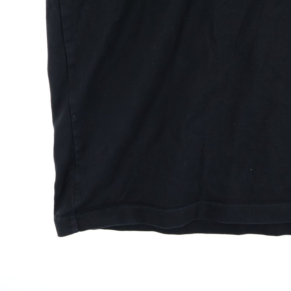 Celine 22aw Loose Fit Logo Print Short Sleeve T-Shirt Cut and Sewn Black