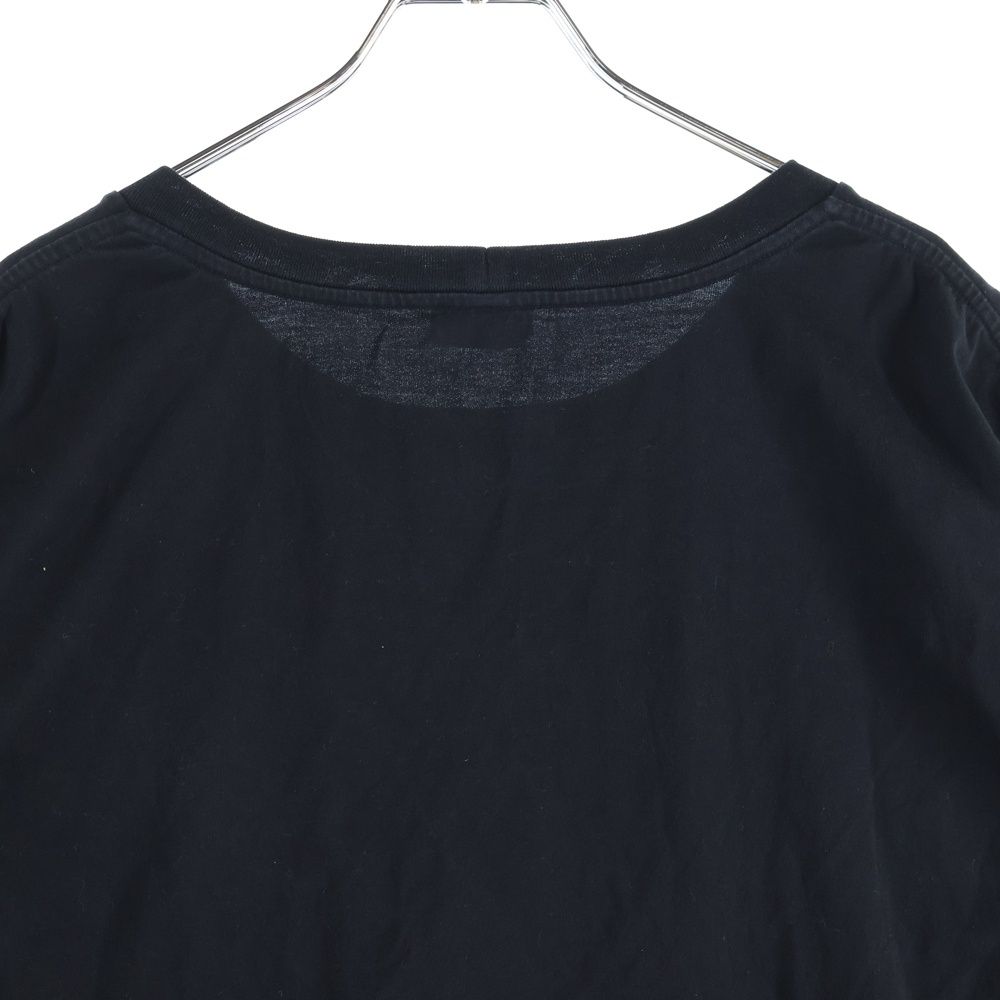 Celine 22aw Loose Fit Logo Print Short Sleeve T-Shirt Cut and Sewn Black