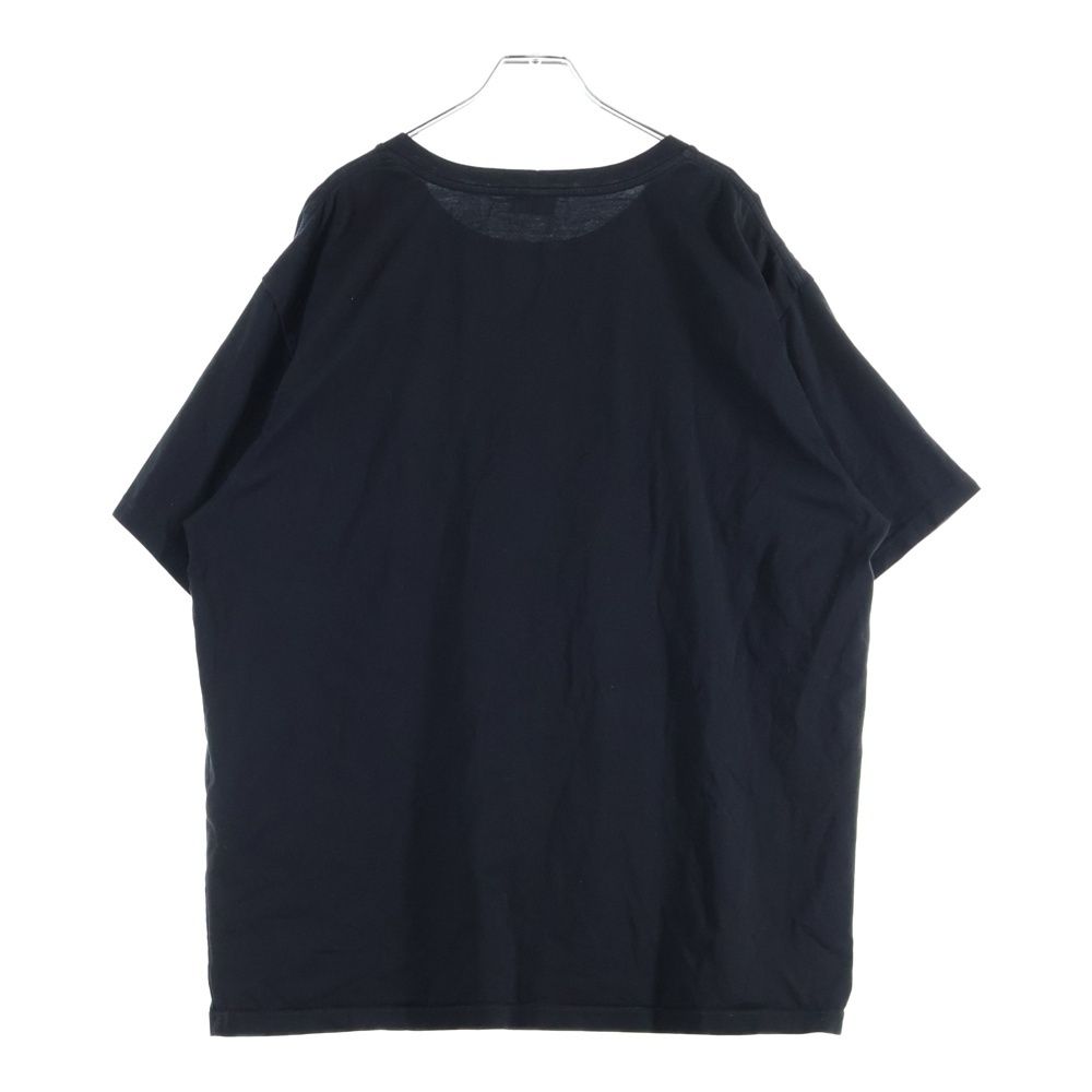 Celine 22aw Loose Fit Logo Print Short Sleeve T-Shirt Cut and Sewn Black