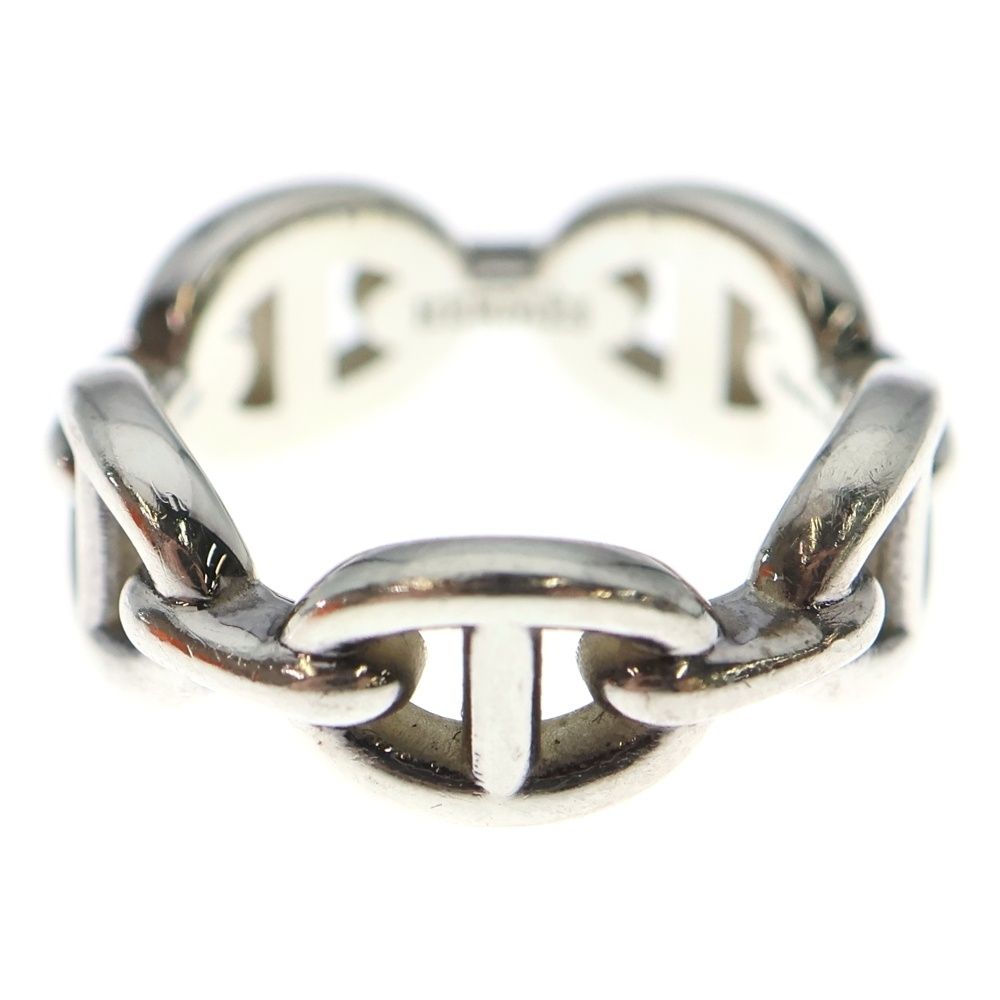 Hermes Chaine D'ancre Ring #51 Sv925 Silver