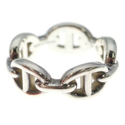 Hermes Chaine D'ancre Ring #51 Sv925 Silver