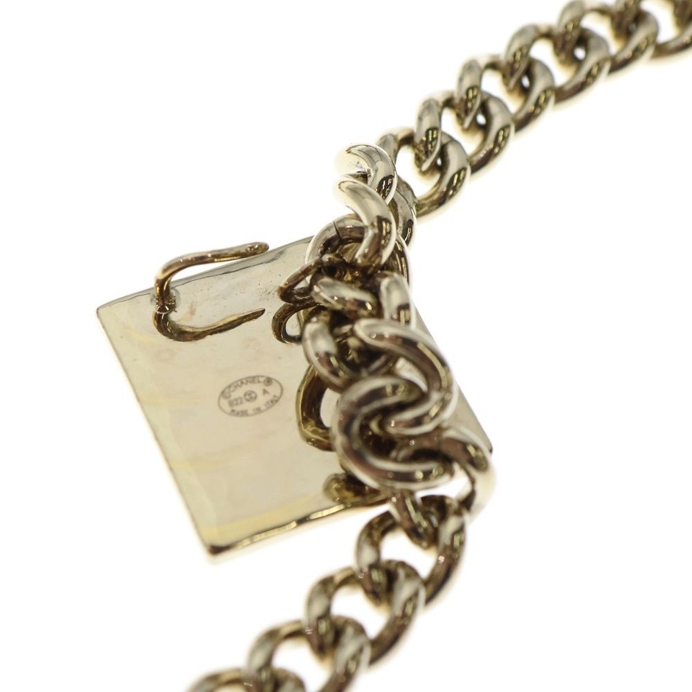 Chanel Cocomark Chain Belt Gold GP B22a