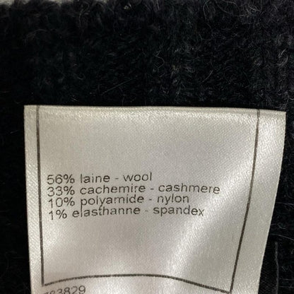 Chanel Dress Size 36 S Women - P34252k00949 Dark Gray and Black Long Sleeves