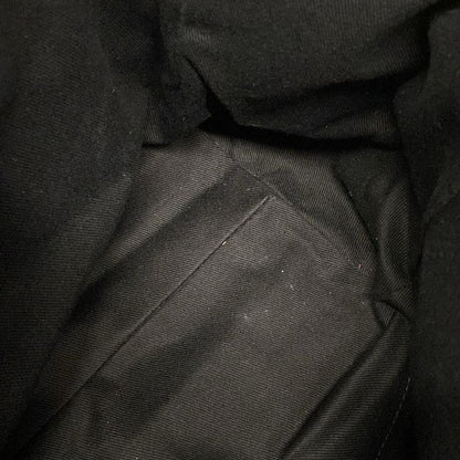 Chanel Tote Bag Deauville Line MM Gray X Black Chain Shoulder Silver Hardware