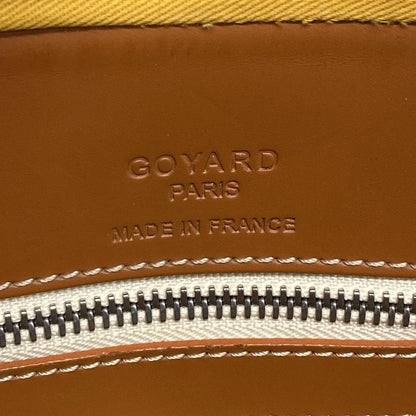 Goyard Business Bag Ambass Ade MM Briefcase Black and Brown Leather