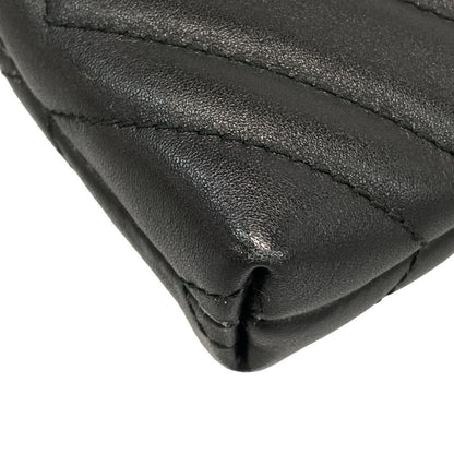 Gucci Shoulder Bag Ggmarmont 443447 Black Chain Wallet Leather