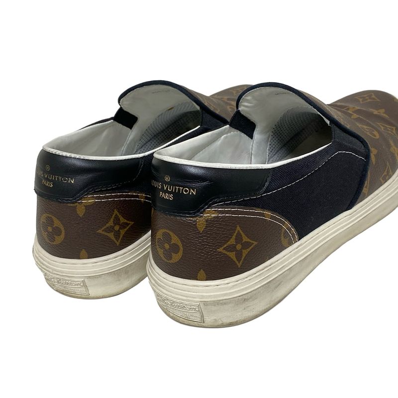 Louis Vuitton Slip-on 9 1 2 Men's - Dark Brown Insole Removable