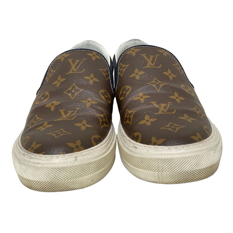 Louis Vuitton Slip-on 9 1 2 Men's - Dark Brown Insole Removable
