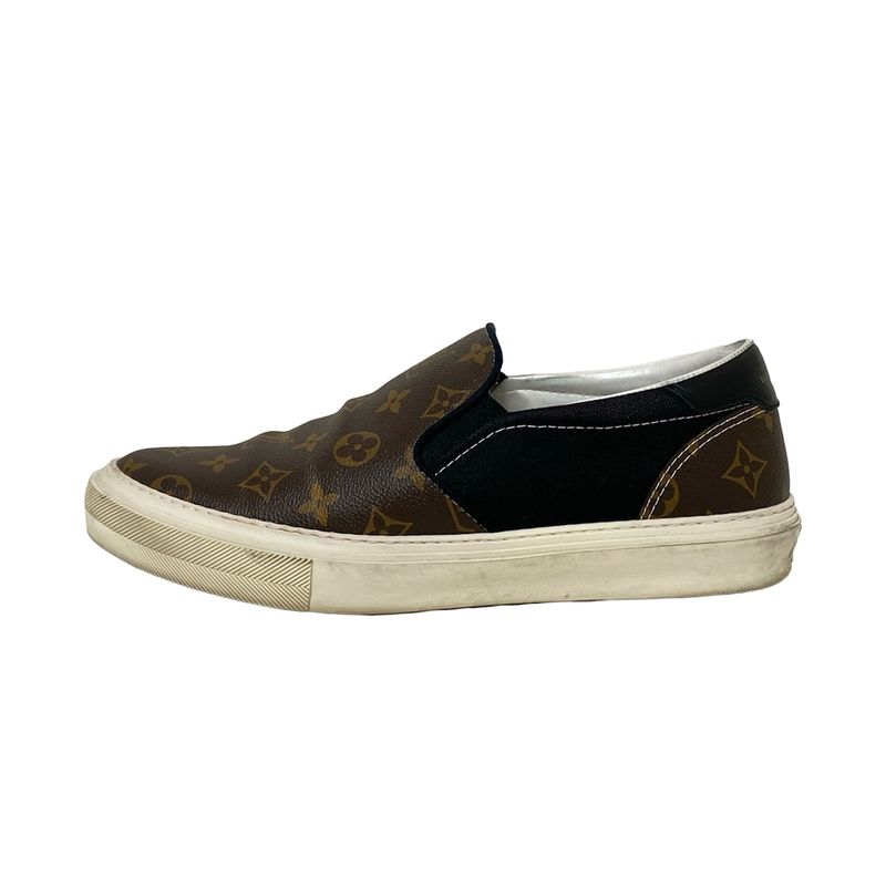 Louis Vuitton Slip-on 9 1 2 Men's - Dark Brown Insole Removable