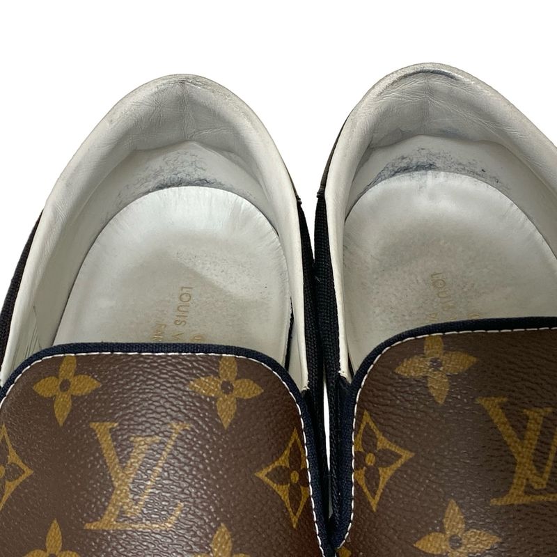 Louis Vuitton Slip-on 9 1 2 Men's - Dark Brown Insole Removable