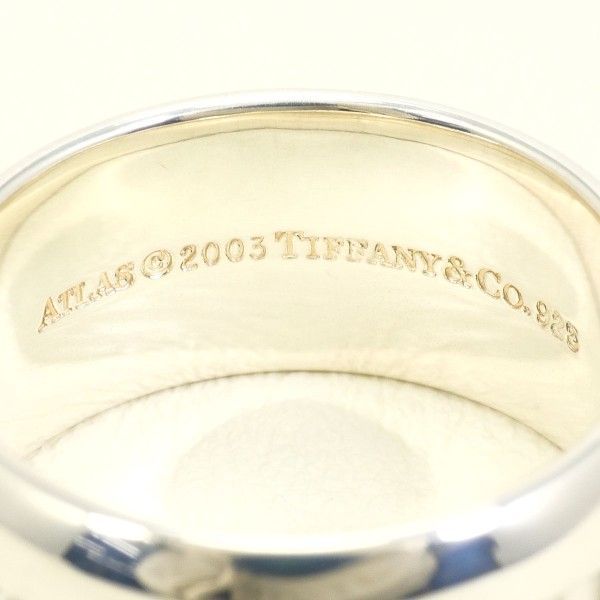 Tiffany & Co Atlas Silver Ring Size 12.5 Total Weight Approx 7.5g