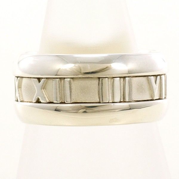 Tiffany & Co Atlas Silver Ring Size 12.5 Total Weight Approx 7.5g