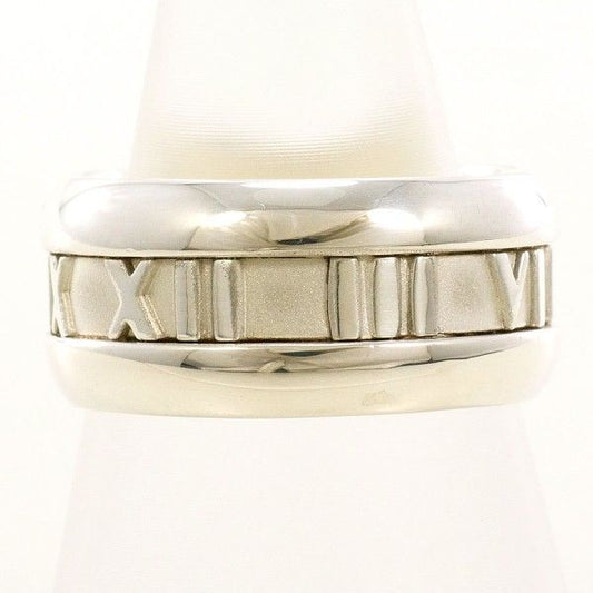 Tiffany & Co Atlas Silver Ring Size 12.5 Total Weight Approx 7.5g