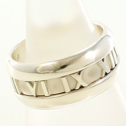 Tiffany & Co Atlas Silver Ring Size 12.5 Total Weight Approx 7.5g