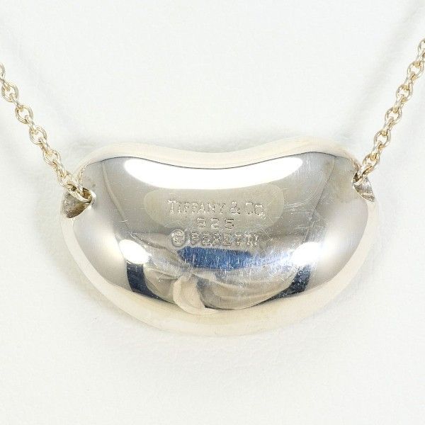 Tiffany & Co Bean Silver Necklace Total Weight Approx 8.0g Approx 41cm (16.14in)