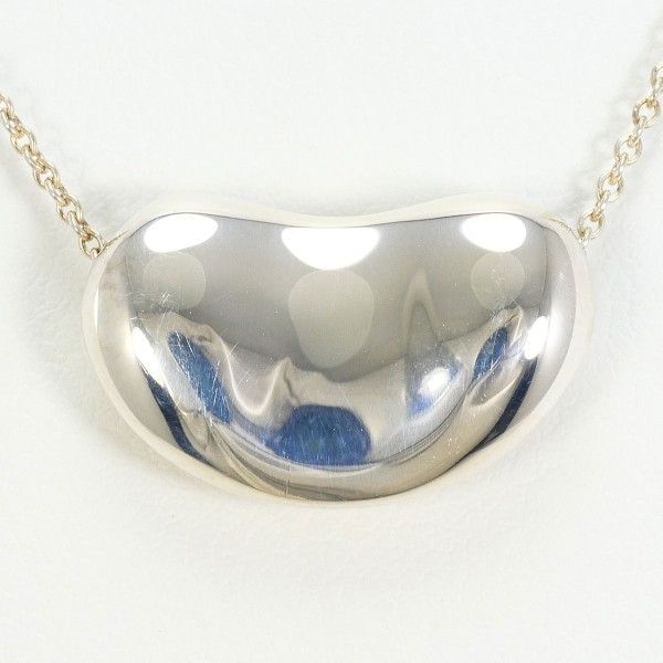 Tiffany & Co Bean Silver Necklace Total Weight Approx 8.0g Approx 41cm (16.14in)