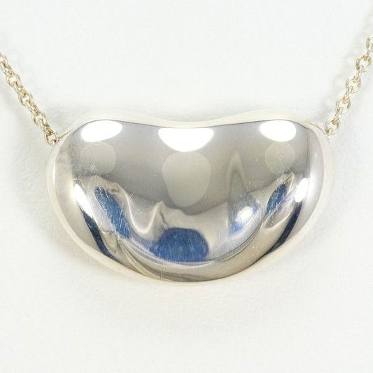 Tiffany & Co Bean Silver Necklace Total Weight Approx 8.0g Approx 41cm (16.14in)