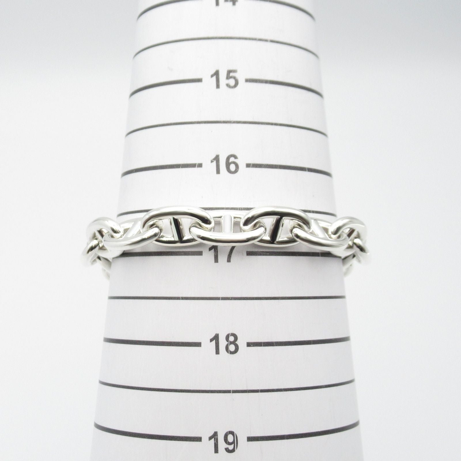 Hermes Bracelet Chaine D'Ancre Bracelet Mm 15 Pieces Silver 925 Chaine