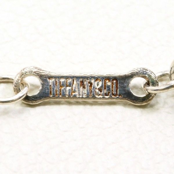 Tiffany & Co Apple Silver Necklace Total Weight Approx 2.6g Approx 40cm