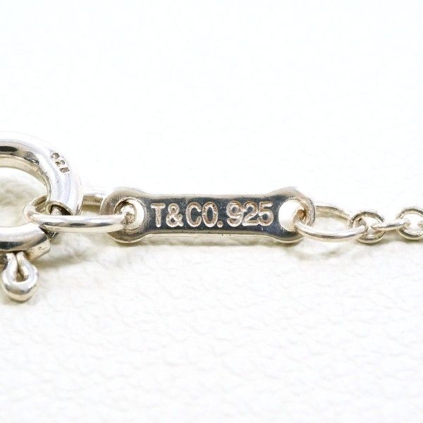 Tiffany & Co Small Cross Silver Necklace Total Weight Approx 2.6g Approx 41cm