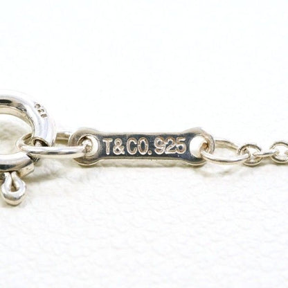 Tiffany & Co Small Cross Silver Necklace Total Weight Approx 2.6g Approx 41cm