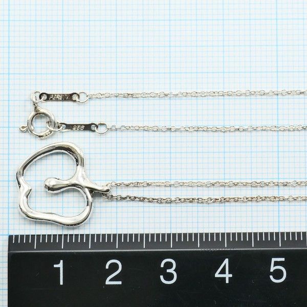 Tiffany & Co Apple Silver Necklace Total Weight Approx 2.6g Approx 40cm