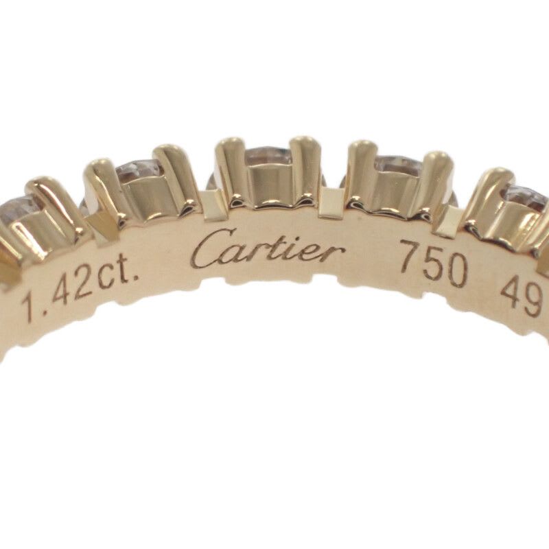 Cartier Destine Wedding Ring No 9 Size 49 Full Eternity 18K
