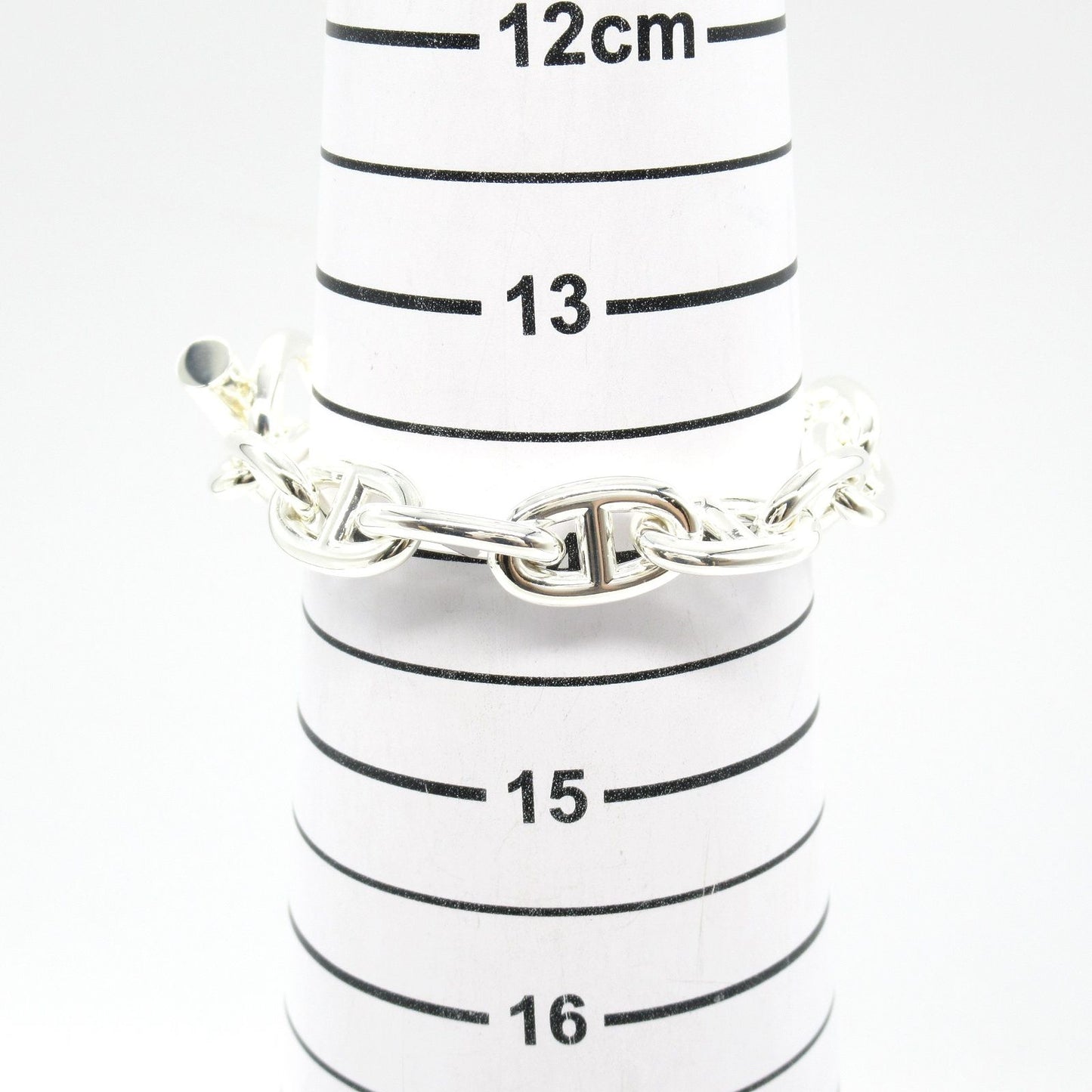 Hermes Bracelet Chaine D'Ancre Mm Bracelet 13 Frames H101994b Arm