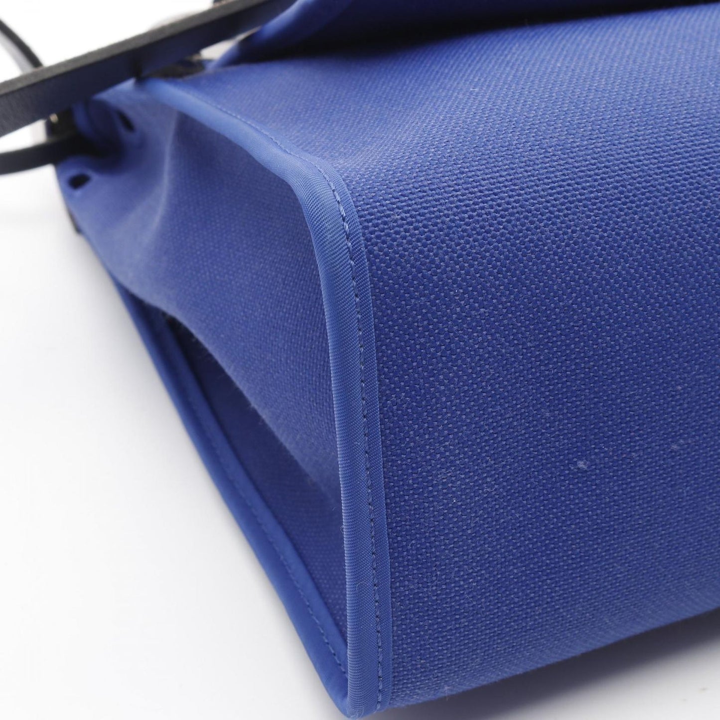 Hermes Handbag Herbag Her Bag Zip Pm H068675ckaq Blue Billiard/Blue