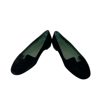 Hermes Flat Shoes 35 1 2 Women - Black