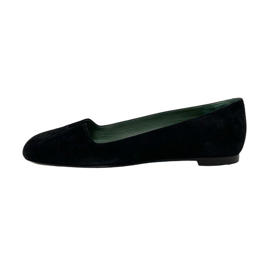 Hermes Flat Shoes 35 1 2 Women - Black