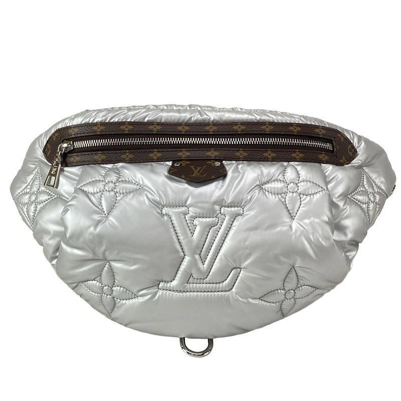 Louis Vuitton Waist Pouch LV Pillow Maxi Bum Bag M20971 Silver