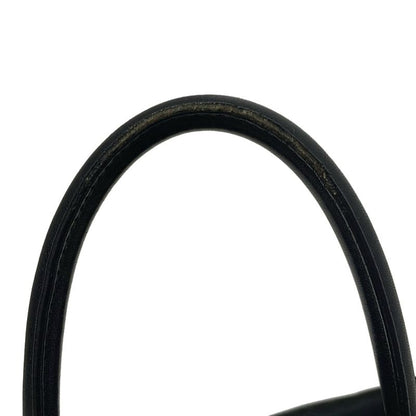 Prada Tote Bag - Bn1601 Black Ribbon Leather