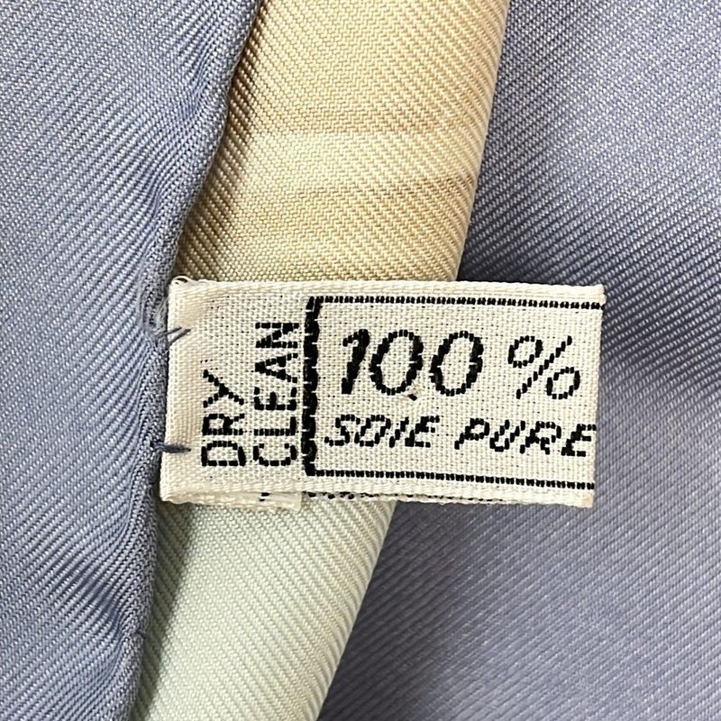 Celine Scarf - Light Blue Ivory and Multi