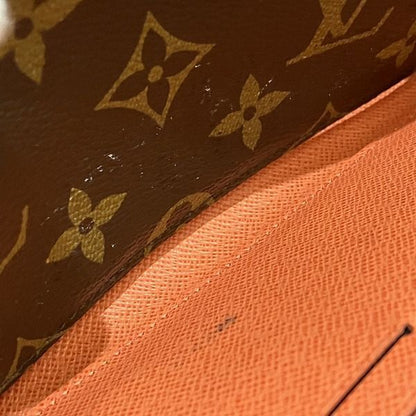 Louis Vuitton Monogram Portefeuille ･clemence M60743 Long Wallet Women's