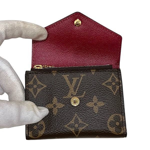 Louis Vuitton Monogram Portefeuille Zoe M62932 Trifold Wallet Women's