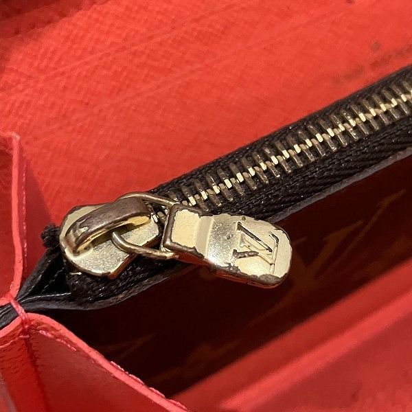 Louis Vuitton Monogram Portefeuille ･clemence M60743 Long Wallet Women's