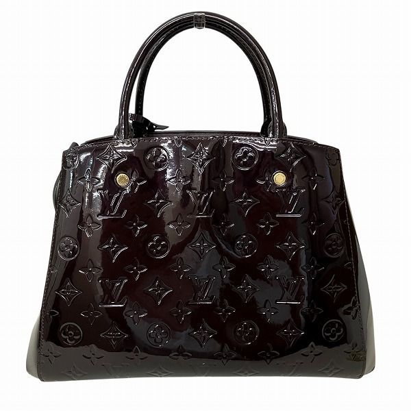 Louis Vuitton Vernis Montaigne MM M50168 Bag Handbag Shoulder Bag Ladies