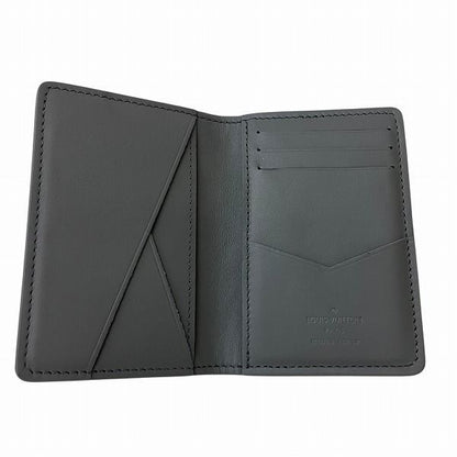 Louis Vuitton Monogram Shadow Organizer de Poche M81382 Card Case Men's