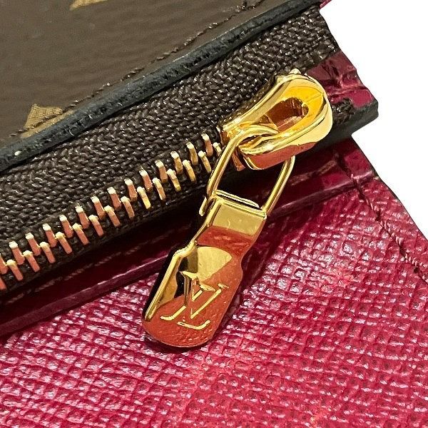 Louis Vuitton Monogram Portefeuille Zoe M62932 Trifold Wallet Women's