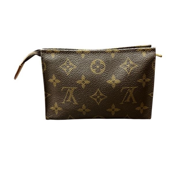 Louis Vuitton Monogram Pochette Toilette 15 M47546 Pouch Women's